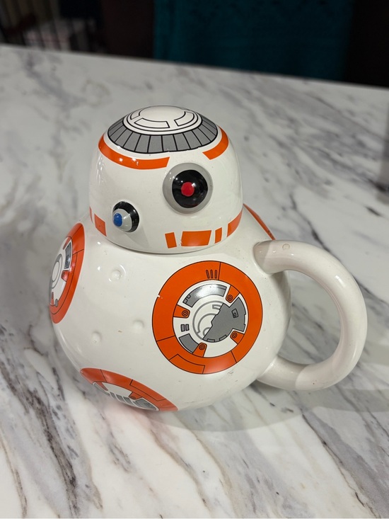 Other - BB-8 Droid Ceramic Mug - White & Orange